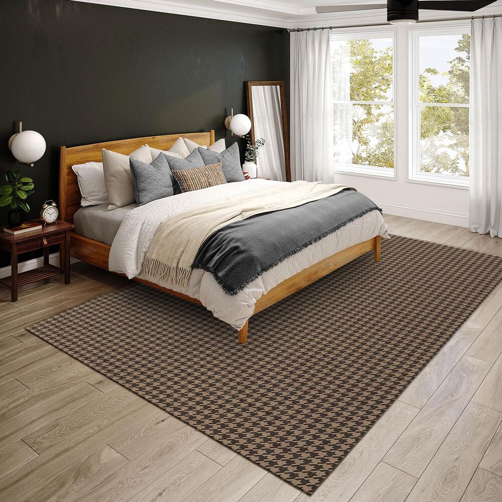Dalyn Rug Company Hinton 10&#39; x 14&#39; Chocolate Indoor/Outdoor Area Rug, , large