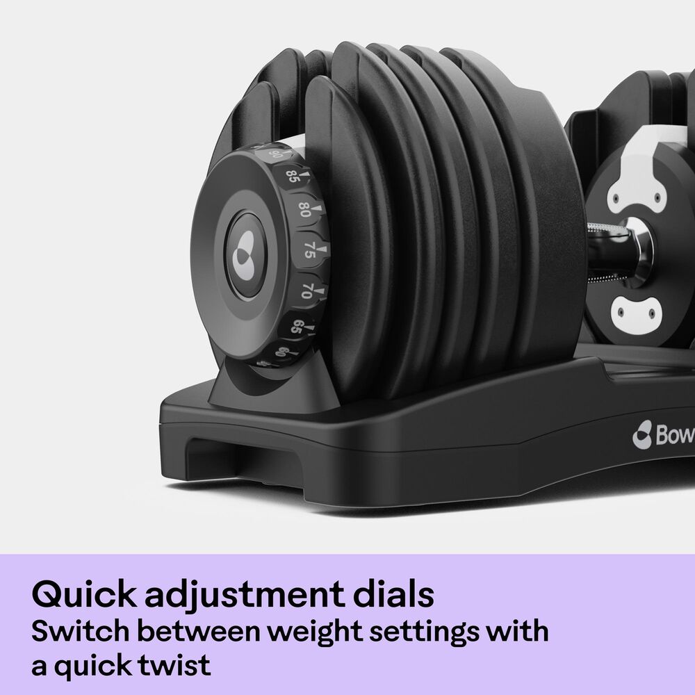 BowFlex SelectTech 90 Dumbbell in Black, , large