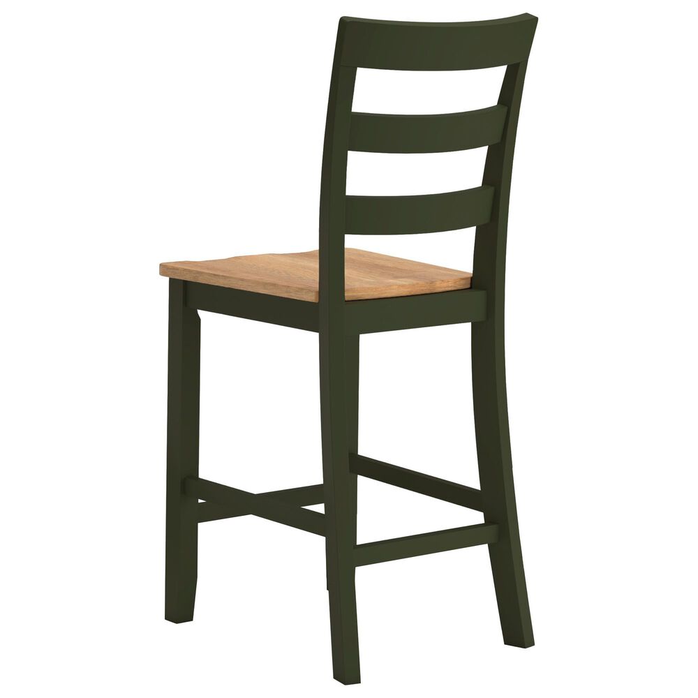 Ashley Gesthaven Counter Stool in Light Natural and Green, , large