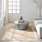 Nourison Irradiant 7"10" x 9"10" Rose Gold Area Rug, , large