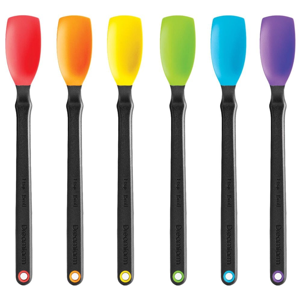 Dreamfarm Mini Supoon Silicone Scraping Spoon in Assorted Colors, , large