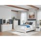Ashley Bostwick Shoals 6-Drawer Dresser in White, , large