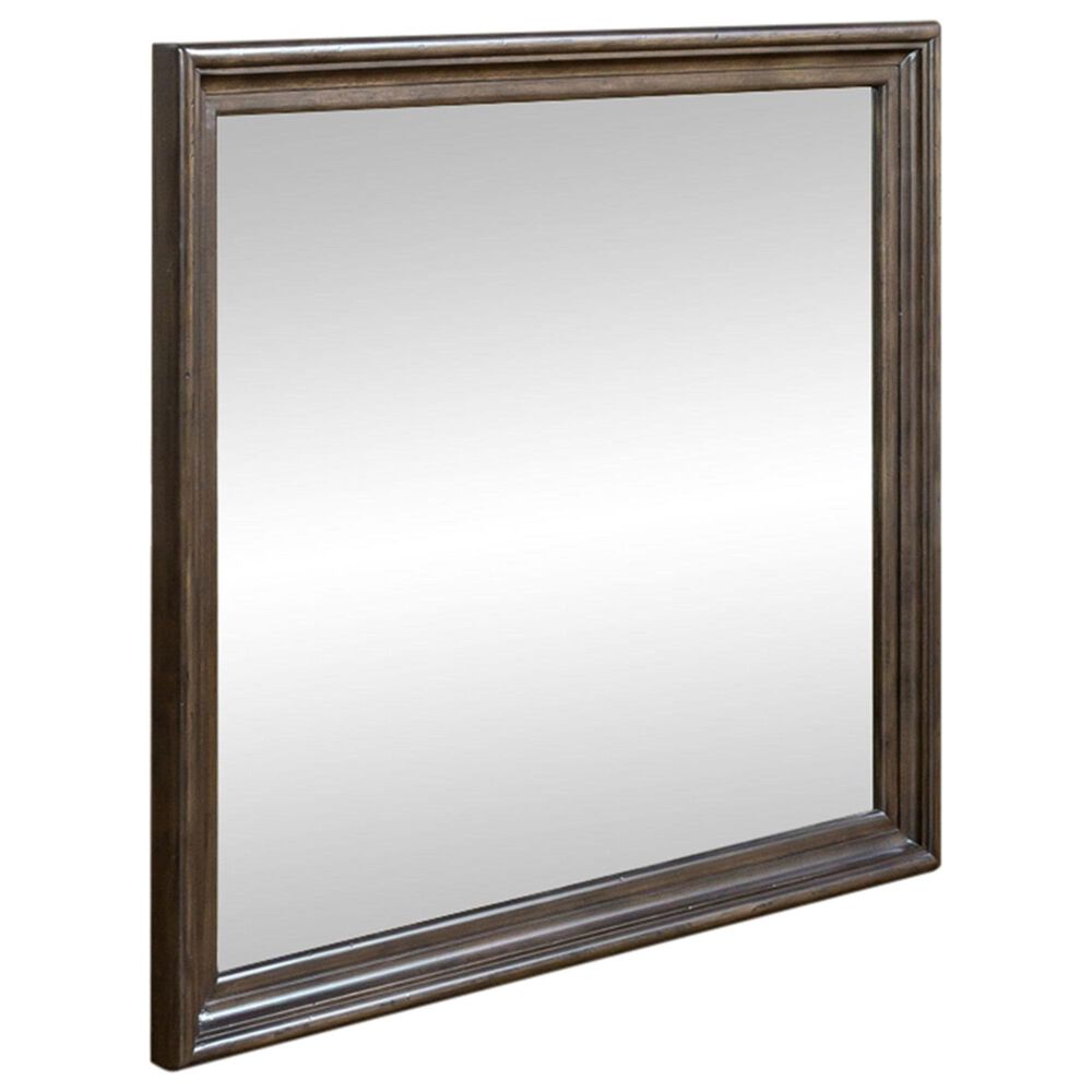 Belle Furnishings Big Valley Dresser Mirror in Brownstone, , large