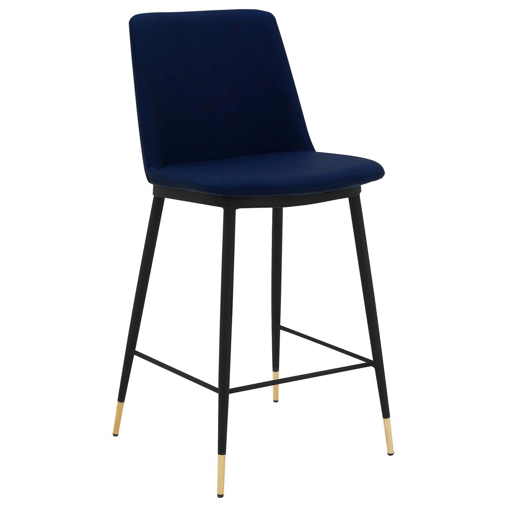 Blue River Messina 26" Counter Stool in Blue, , large