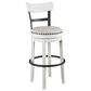 Ashley Valebeck Swivel Bar Stool in Vintage White and Black, , large