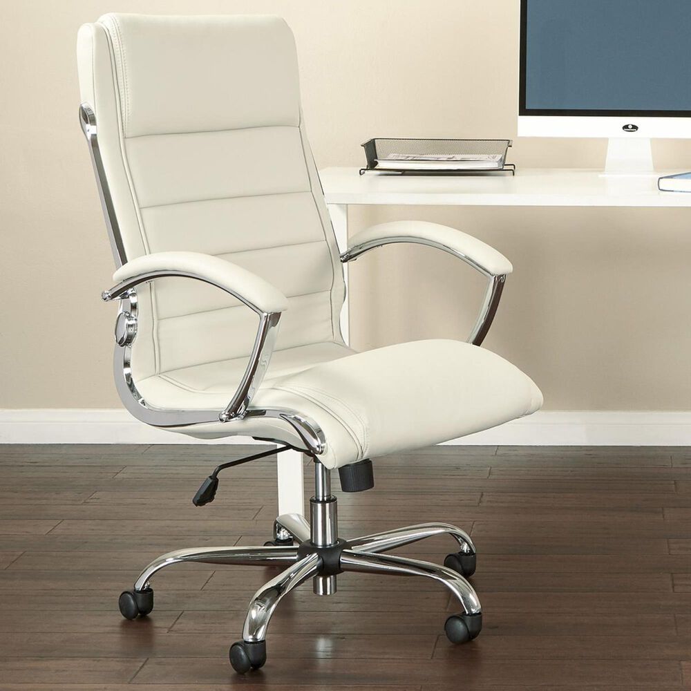 OSP Home FL Series Executive Chair in Cream, , large
