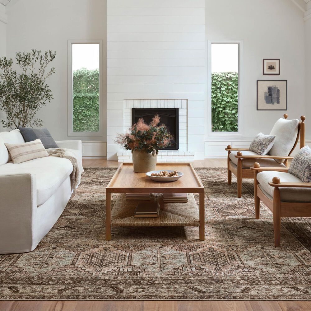 Amber Lewis x Loloi Billie 10&#39; x 14&#39; Clay and Sage Area Rug, , large