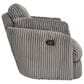 Ashley Tie-Breaker Manual Swivel Glider Recliner in Fog, , large