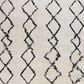 Amer Rugs Aspen 7"6" x 9"6" Cream and Gray Area Rug, , large