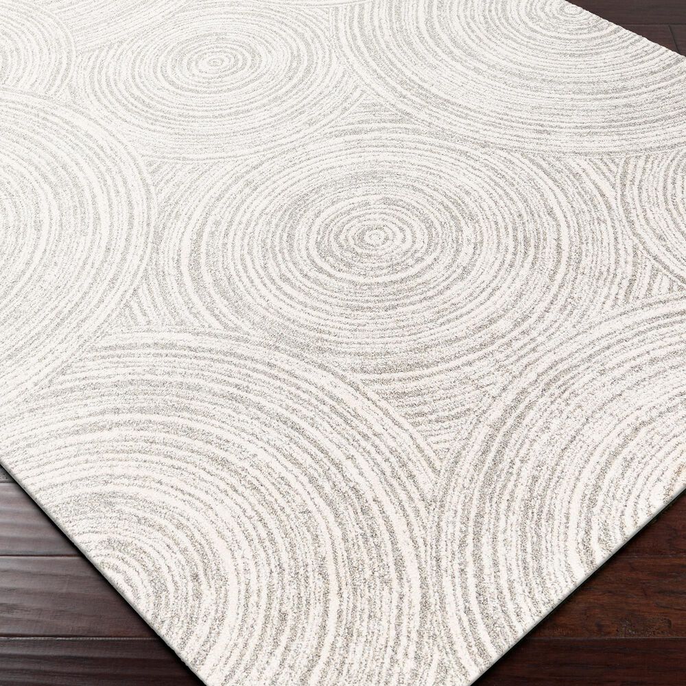Surya Gavic GVC-2305 7&#39;10&quot; x 10&#39; Cream, Beige, Light Gray, Taupe and Charcoal Area Rug, , large