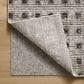 Loloi Bleecker Silver and Charcoal 9"2" x 13" Area Rug, , large