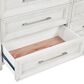 Sasha Lee 8-Drawer Dresser and Mirror in Brushed White, , large