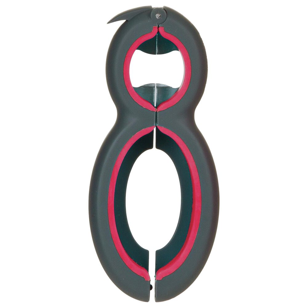 Progressive 6-in-1 Multi Opener in Black and Red, , large