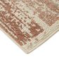 Amer Rugs Jordan 6"7" x 9" Orange Area Rug, , large