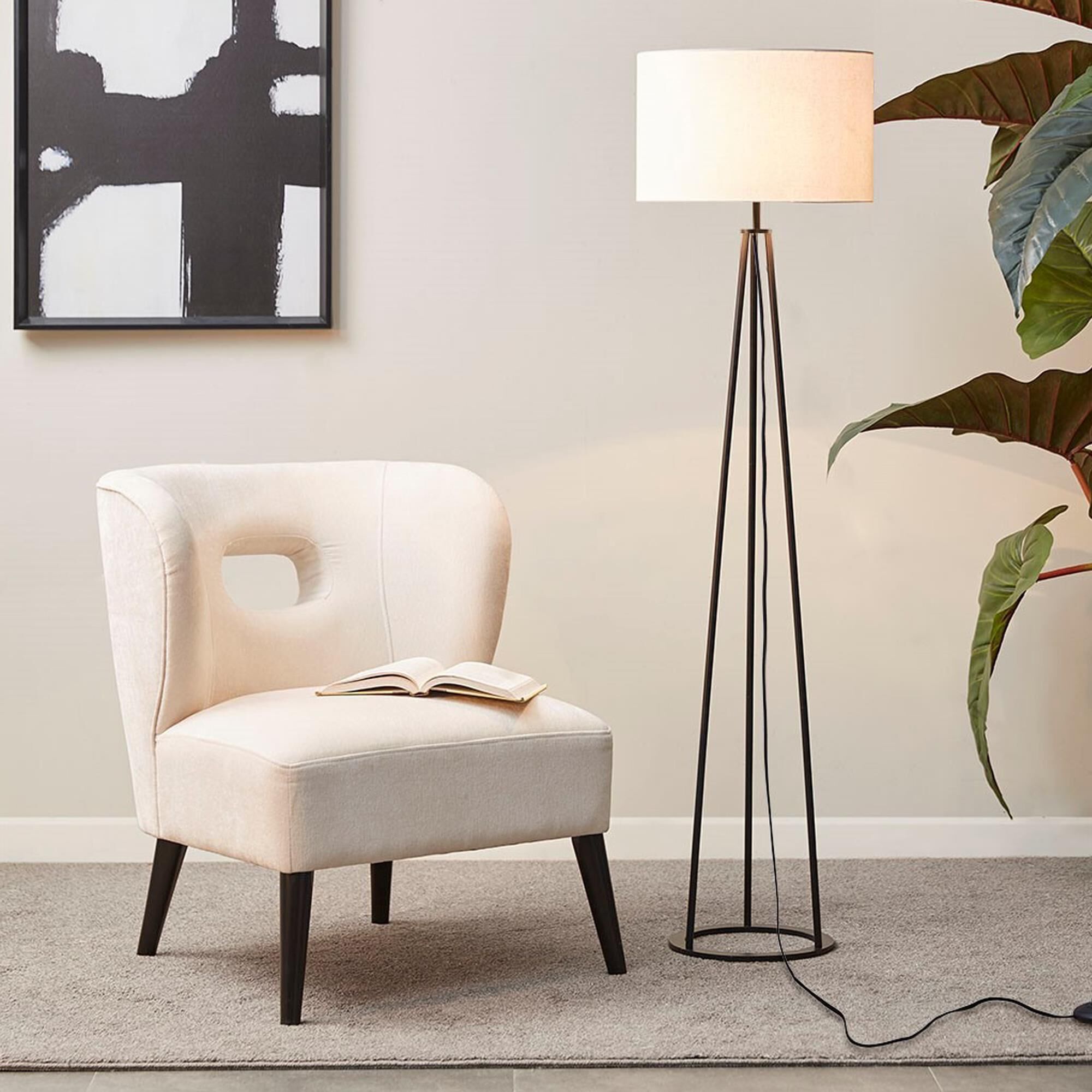 Hampton style floor lamp top