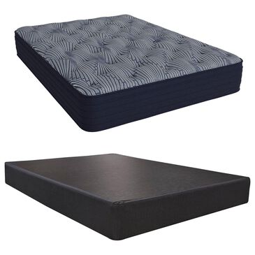 Southerland B"s Sleep Violet Plush Euro Top King Mattress with High Profile Box Springs, , large