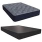 Southerland B"s Sleep Violet Plush Euro Top King Mattress with High Profile Box Springs, , large