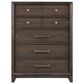Signature Design by Ashley Brueban 5 Drawer Chest in Chestnut Brown, , large