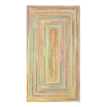 Capel Cutting Garden 0450-150 1"8" x 2"6" Concentric Buttercup Scatter Rug, , large