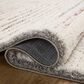 Loloi Levitt Shag 7"10" x 10" Ivory and Multicolor Area Rug, , large