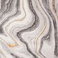 Safavieh Craft 5"3" Square Grey and Gold Area Rug, , large