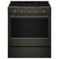 KitchenAid 5 Cu. Ft. Smart Slide-in Gas Range in Black Ore, , large
