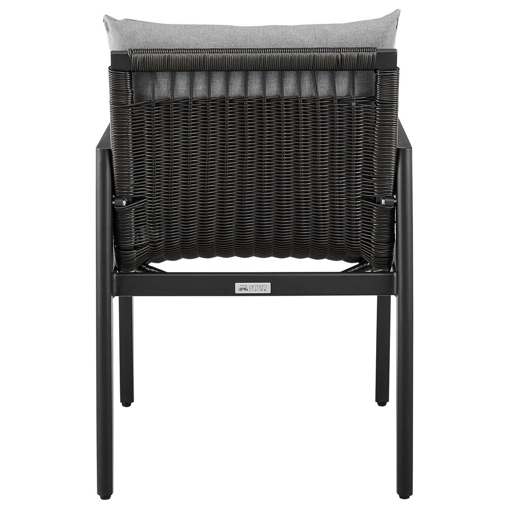 Blue River Grand 5-Piece Rectangular Patio Dining Table Set in Black - Table Only, , large