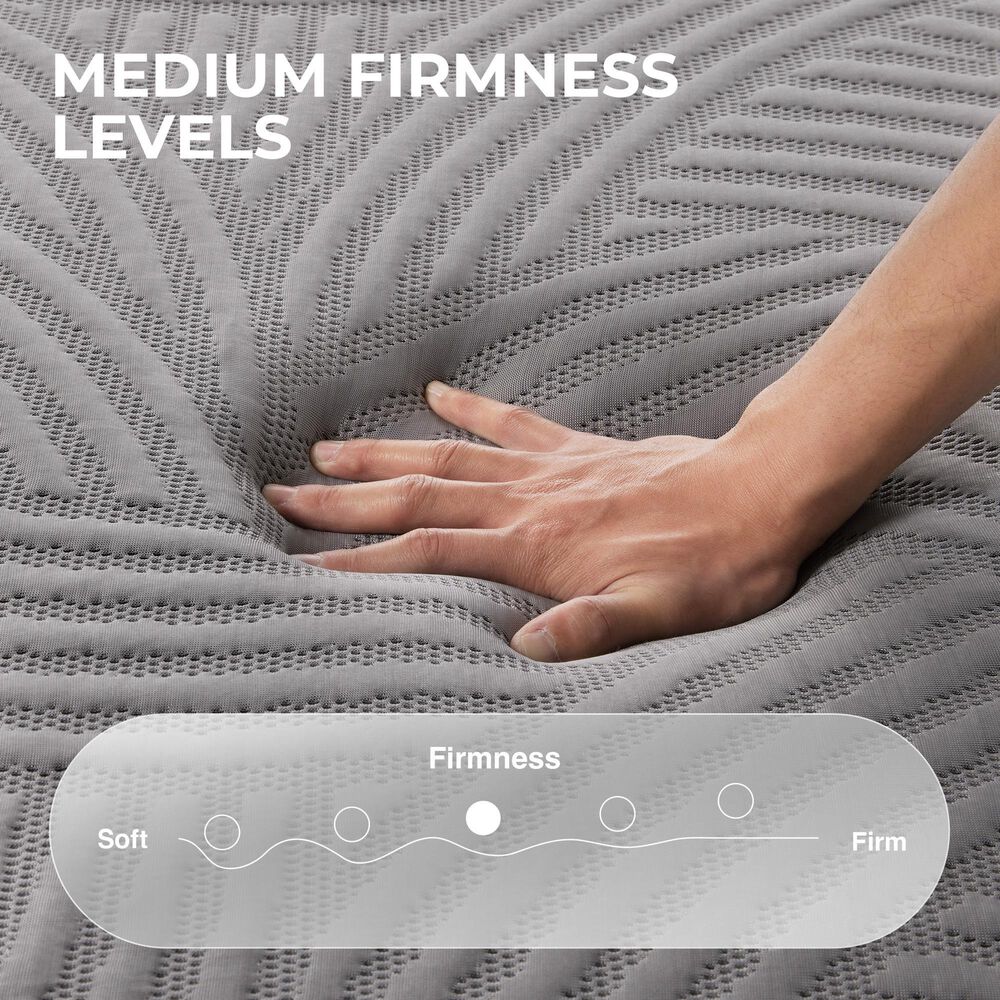 SweetNight CoolNest 16" Medium Queen Mattress in a Box, , large