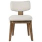 Jofran Auden and Tate 5-Piece Dining Table Set in Chestnut, , large