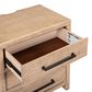 Belle Furnishings Proximity Place King Panel Bed with Two Nightstands in Barley Buff, , large
