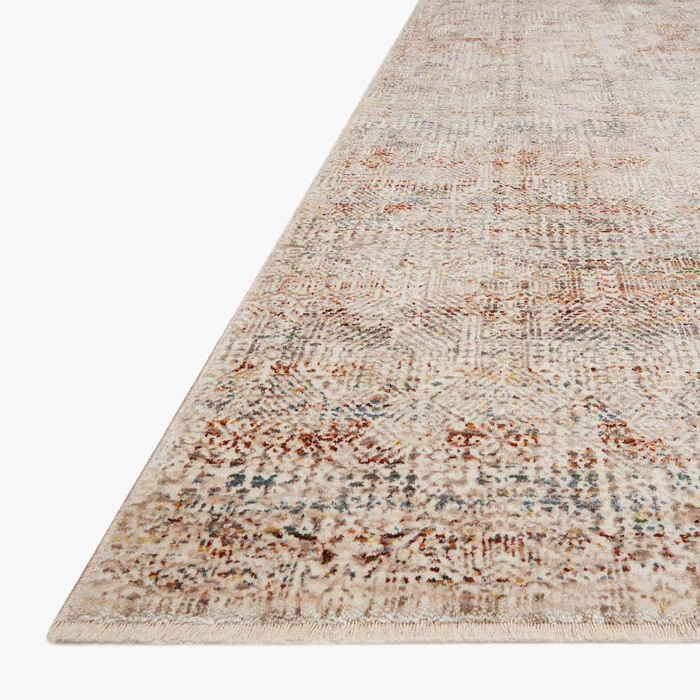 Loloi Lourdes LOU-04 2&#39;3&quot; x 3&#39;10&quot; Ivory and Spice Area Rug, , large