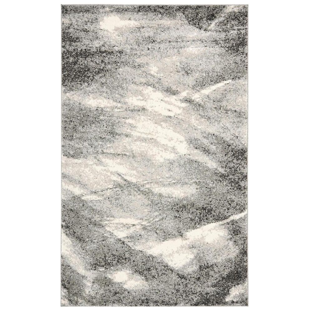Safavieh Retro RET2891-8012-4 4&#39; x 6&#39; Grey/Ivory Area Rug, , large