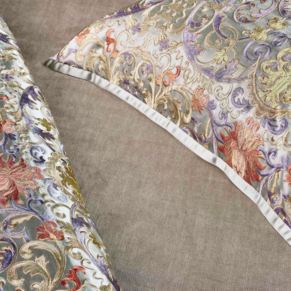 Ann Gish Venezia Queen Duvet in Sage, , large