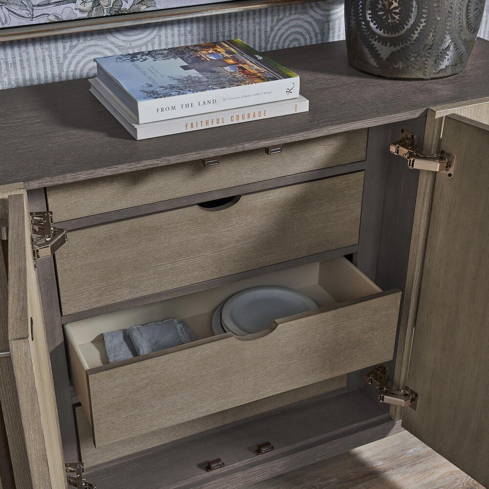 Chapel Hill Anderson Park Dark Sideboard in Moose Trail and Frontier Brown, , large