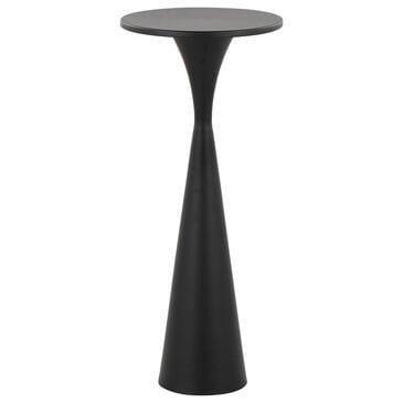 Lumisource Gemma 22" Side Table in Matte Black, , large