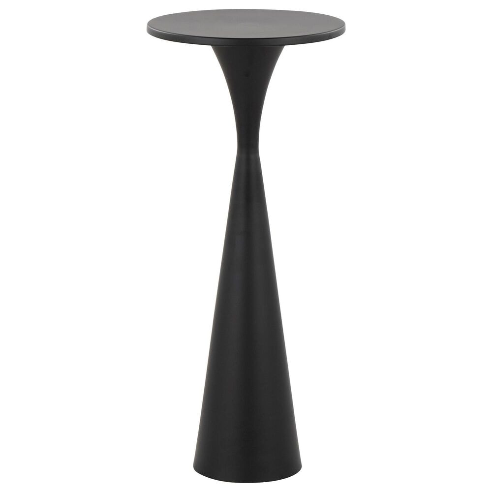 Lumisource Gemma 22" Side Table in Matte Black, , large