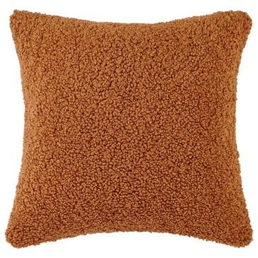 HiEnd Accents Teddy 18" x 18" Throw Pillow in Caramel, , large