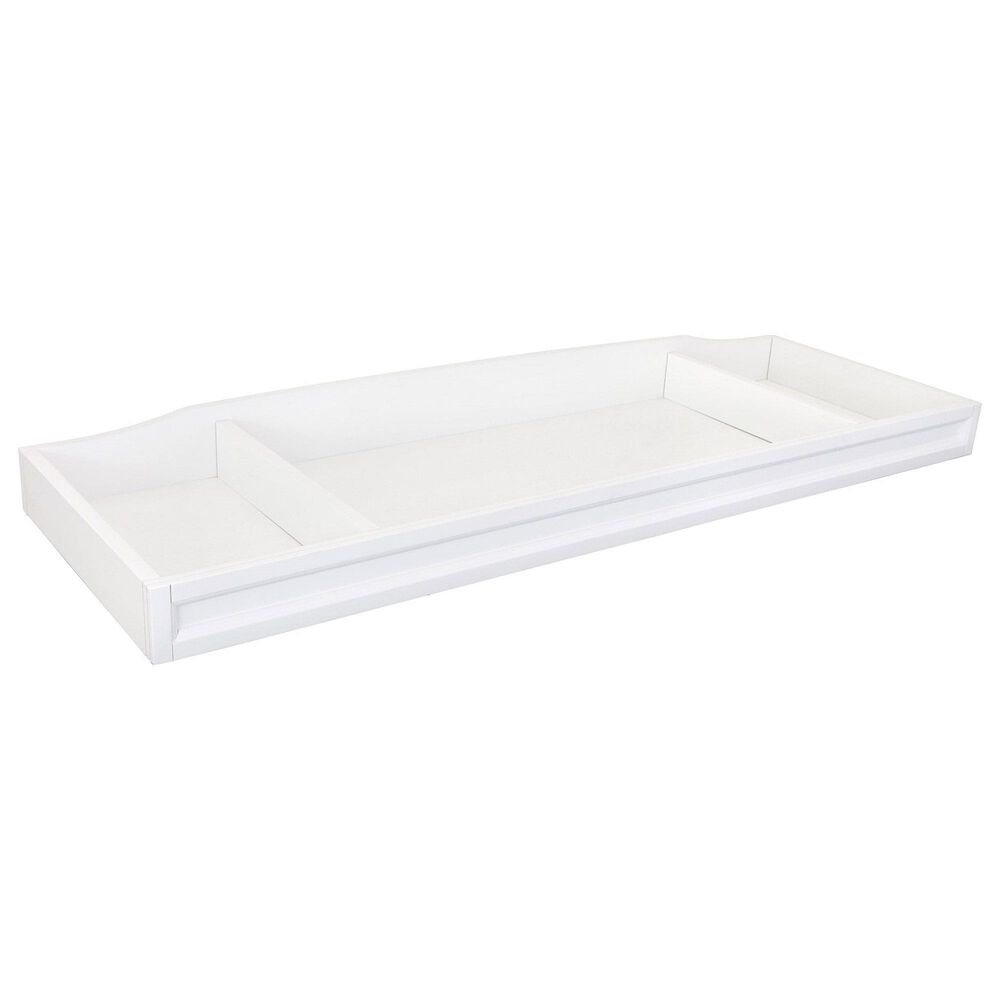 Appleseed Solvang Changer Topper in Pure White, , large