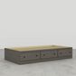 Lemoore Essential Twin Mates Bed in Storm Grey, , large