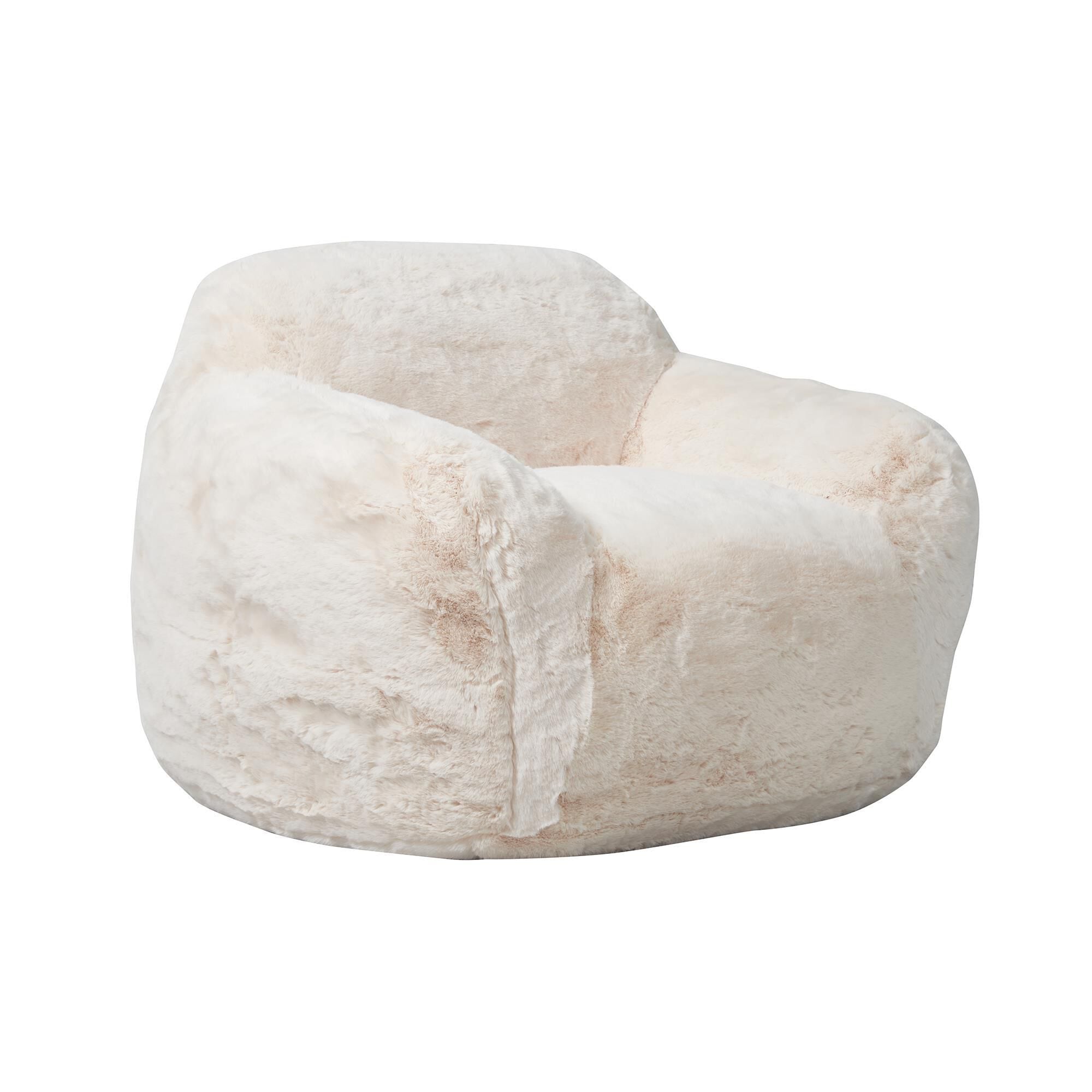Snug faux fur clearance chair