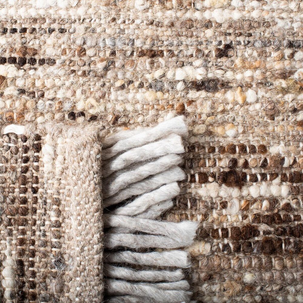 Safavieh Natura NAT327T 2&#39;3&quot; x 8&#39; Brown and Ivory Runner, , large