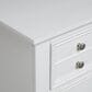 New Heritage Design Jamestown 6-Drawer Chest in Brushed White, , large