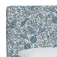 Rifle Paper Co Crafted by Cloth and Company Elly Full Headboard in Garden Party Blue, , large