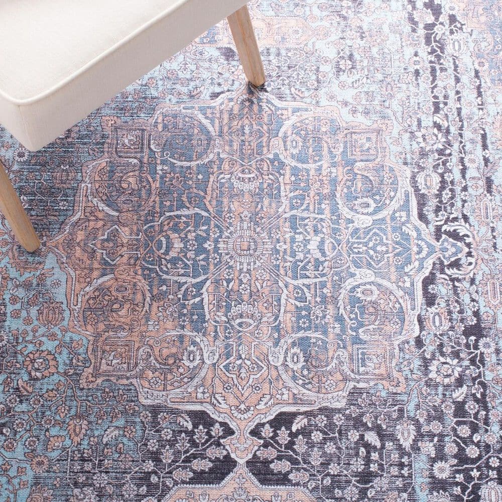 Safavieh Serapi 4&#39; x 6&#39; Ivory and Light Blue Area Rug, , large