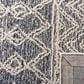 Safavieh Micro-Loop 2"3" x 7" Ivory and Black Runner, , large
