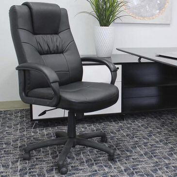 Regal Co. Boss High Back Executive Chair in Black, , large