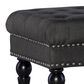 Linden Boulevard Celeste 62" Bench in Charcoal, , large
