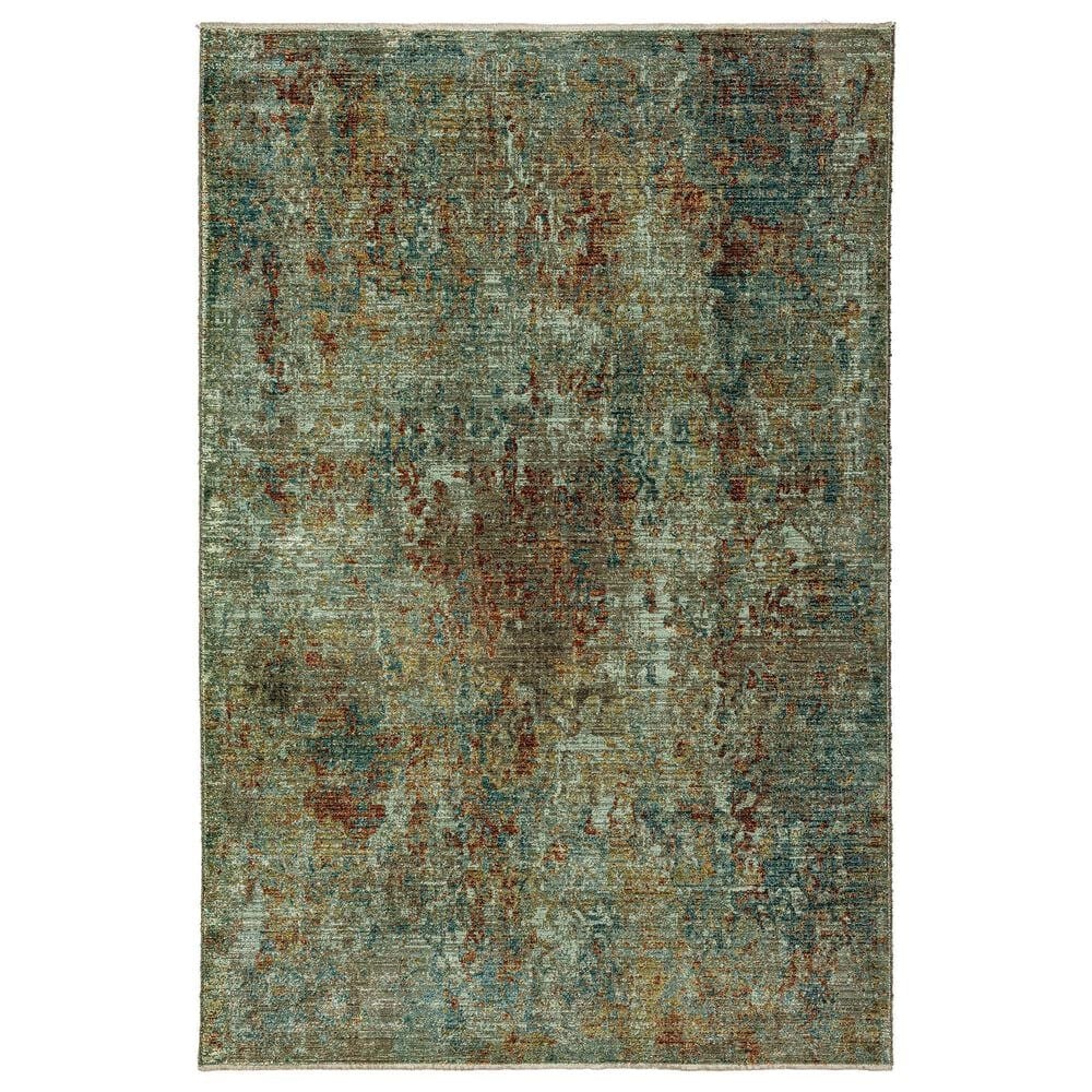 Dalyn Rug Company Lomita LO4 9"6" x 12"6" Green Area Rug, , large