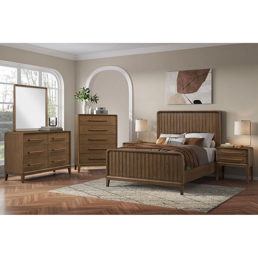 Sterling Timber Elure Youth Dresser Mirror in Latte, , large