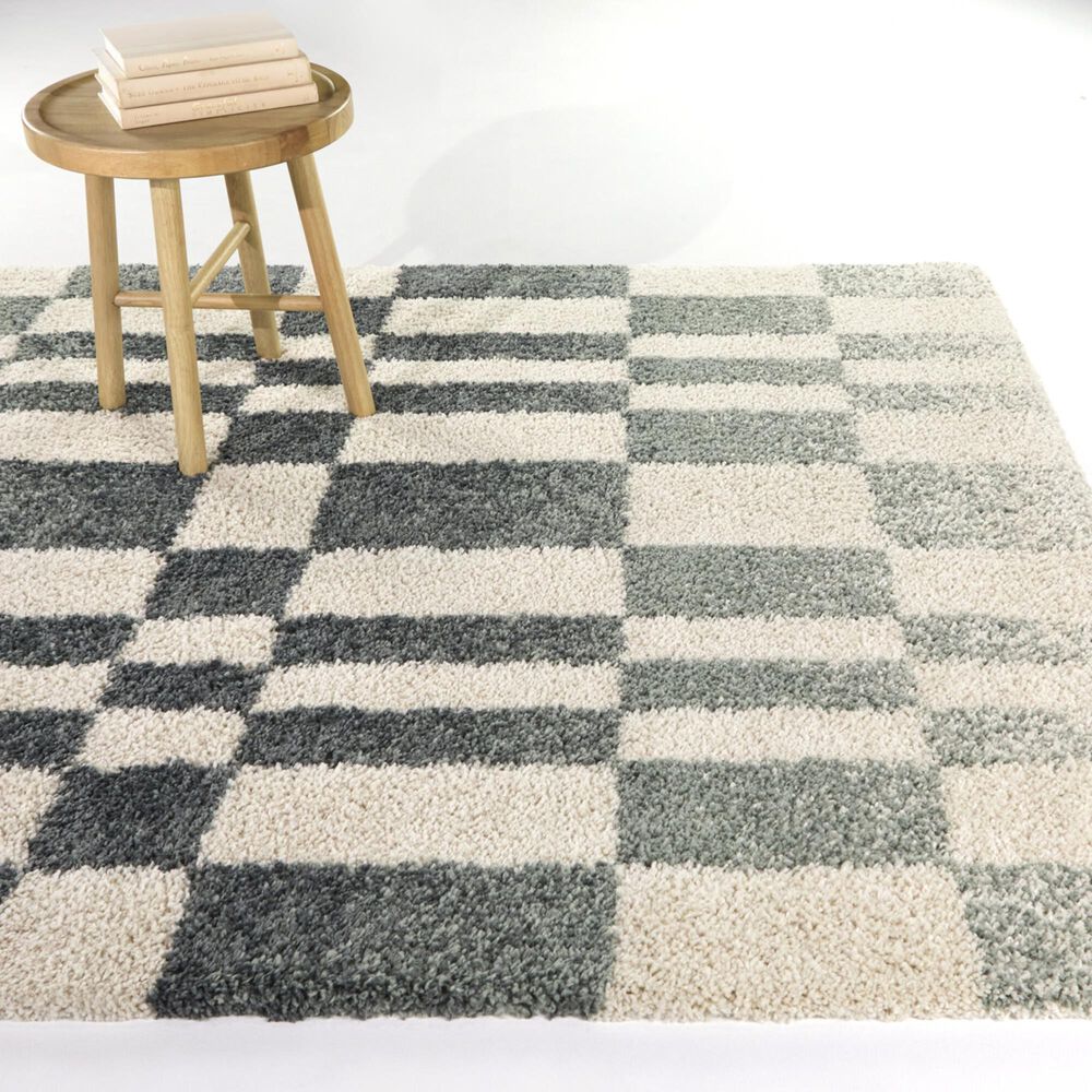 Balta Rugs Stella Hayward Blue 5'3" x 7' Area Rug, , large
